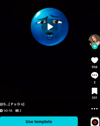 emoji capcut template