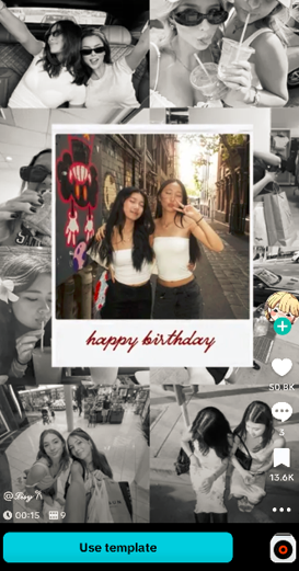 new birthday capcut template