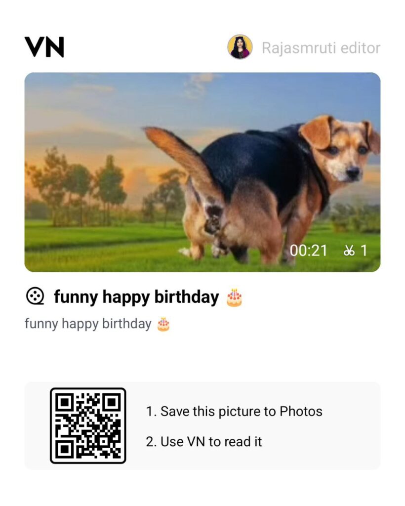 funny birthday template code