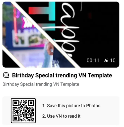 new birthday vn code
