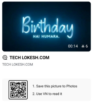 best vn code birthday