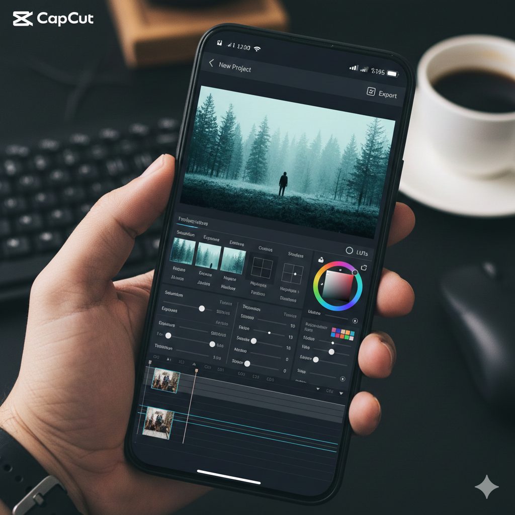 capcut colour grading