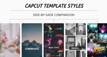 capcut templates type