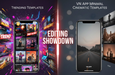 capcut vs vn templates