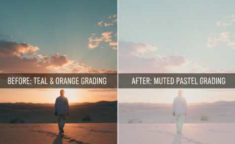 cinematic colour grading