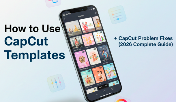 how to use capcut template and problem fixed