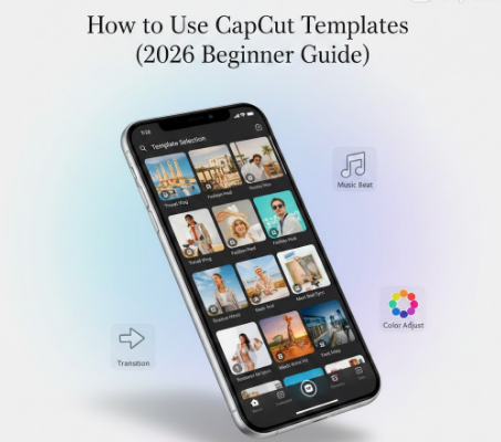 how to use capcut templates
