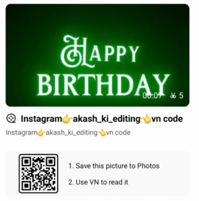 birthday templatee code